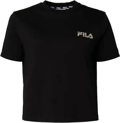 Produktbild von FILA  Damen T-Shirt, aus reiner Baumwolle Größe:S Farbe:schwarz