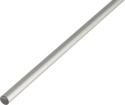Zdjęcie produktu dla Alberts 473310 Pręt okrągły, aluminium, anodowany na srebrno, 1000 x 5 mm