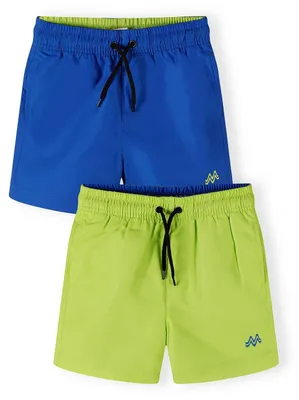 Minoti Badehose Royalblau für Jungen, Vorderansicht