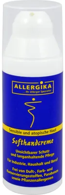 Produktbild von ALLERGIKA Softhandcreme Schutz und Pflege bei sehr trockenen, beanspruchten, irritierten Händen, 50 ml Creme