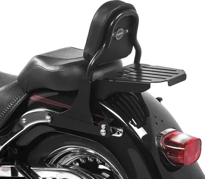Produktbild von Sissy Bar mit Gepäckträger für Harley Davidson Fat Boy 07-17 CSS schwa