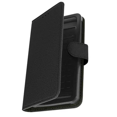 Immagine prodotto di Avizar, flip cover universale, custodia con portafoglio per smartphone di taglia XL, nero