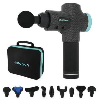 Image de Pistolet Massage Musculaire 10 Embouts Medivon MV-GUNACTIVEX