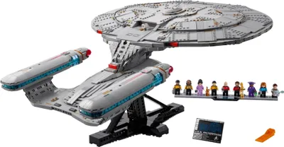 Produktbild von LEGO ICONS Star Trek: U.S.S. Enterprise NCC-1701-DTM, Bausatz, 18 Jahr(e), Kunststoff, 3600 Stück(e), 5,67 kg