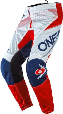 Produktbild von Oneal Element Factor Jugend Motocross Hose Farben: Weiß/Blau/Rot, Grösse: 18
