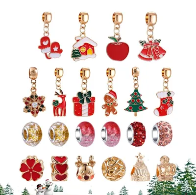 Produktbild von Armband Adventskalender DIY Charms Perlen Schmuck Accessoire Set