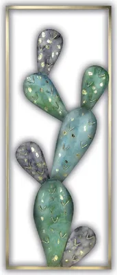 Image de ZEP Giarre élément mural 25x61 cm métal argenté 25x61x2,5 cm