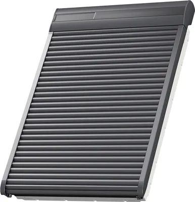 Image de VELUX Volet roulant solaire SSL 0000S en aluminium gris foncé YK85