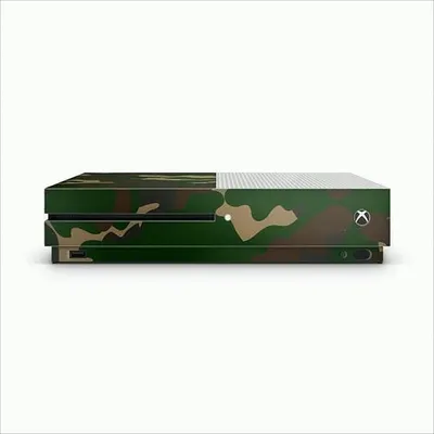 Produktbild von XBOX ONE S Skin - Design Aufkleber Camouflage Green