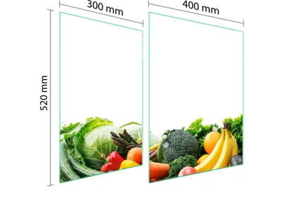 Obrázok produktu pre Sklenená Ochranná Tabuľa Na Varenie 70X52 Vegetables