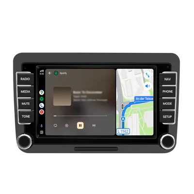 Produktbild von Android Radio 64GB für VW Golf 5/6 Polo 6r Tiguan Touran Multivan T5 Navi Carplay Bluetooth RDS WIFI DSP GPS