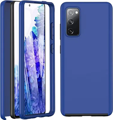 Obrázek produktu pro Pouzdro s ochranným rámečkem pro Samsung Galaxy S20 FE, modro-černé, celoplošné, SM-G785F