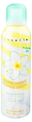 Produktbild von Inuwet, Vanille, vegan und tierversuchsfrei, reinigend und weichmachend, Duschmousse, 200 ml