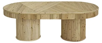 Produktbild von Couchtisch Rattanrohr 120 cm natürlich modern