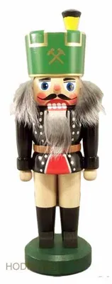 Produktbild von Nussknacker Bergmann bunt Höhe 22cm NEU