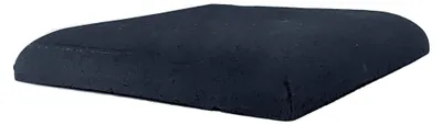 Image de Chapeau Pilier 36x36 Plat Bord Arrondis - Gris Anthracite Foncé