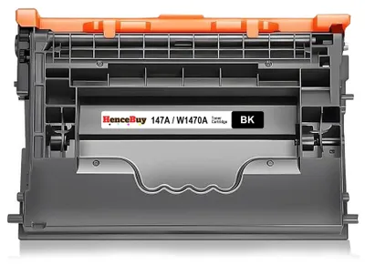 Image de Cartouche de toner 147A noire avec puce, compatible avec les imprimantes LaserJet M611dn et M612dn