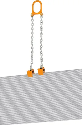 Produktbild von Becherelevator aus Stahl - Ketten-Becherelevator - Vertikalförderer - Tragfähigkeit 1000 kg - Metalleimer
