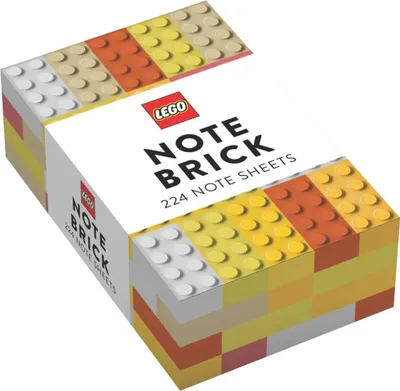 Produktbild von Lego(r) Notiz-Baustein (Gelb-Orange)