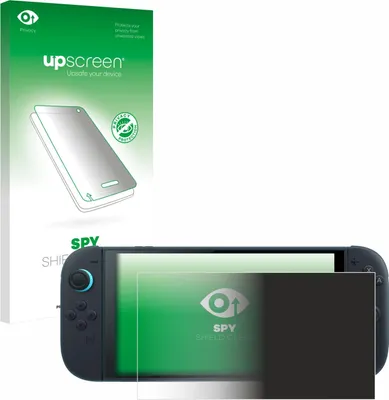 Produktbild von Für Nintendo Switch 2 Sichtschutzfolie Schutzfolie upscreen Anti-Spy Privacy Sichtschutz Blickschutz Display Schutz Folie Blaulichtfilter