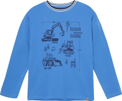 Produktbild von MINYMO MIT-shirt LS Jungen Sweatshirt Pullover Sweater Baumwollmischung regular fit