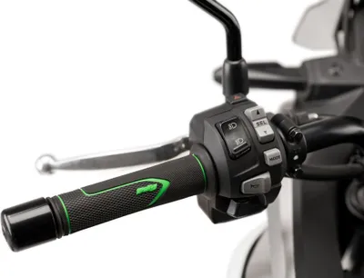 Produktbild von PUIG 20796V Core Griffe  passend fuer KAWASAKI KLE500 Grün