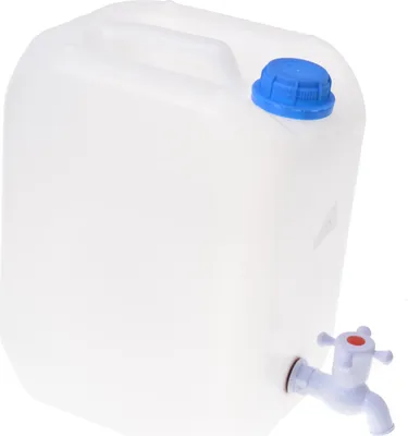 Obrázok produktu pre Plastová nádrž na vodu Aqbau® na pitnú vodu s kohútikom 10 litrov