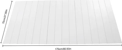 Zdjęcie produktu dla Osłona wanny - Składany panel - Wodoodporny - Termoizolacyjny - Pyłoszczelny - Wytrzymały PVC - 70 × 170 cm - Czerwony