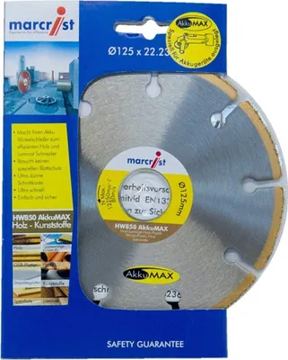 Produktbild von Diamant-Trennscheibe HW850 AkkuMAX Ø 125 mm / 22,23mm