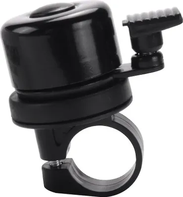 Produktbild von Wisam ClearTone Fahrradklingel für alle Fahrradtypen mit Lenker Ø 22.2mm Schwarz