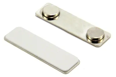 Obrázek produktu pro Magnetické jmenovky s podkladem, který se přilepí – kovový základ (45 x