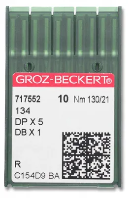 Produktbild von Groz-Beckert Nähmaschinennadeln 135x5 Größe 130 – 10 Stück