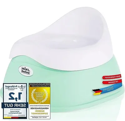 Zdjęcie produktu dla Nocnik dla dzieci - Trening korzystania z nocnika - Ergonomiczny design - 38,9 x 31 x 25,1 cm - Kolor: miętowy