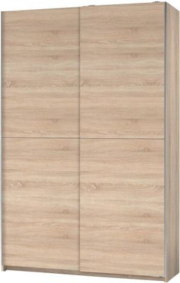 Schwebetürenschrank Kleiderschrank Schiebetürenschrank Schrank Schlafen "Fred I" Sonoma-Eiche