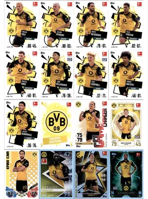 Produktbild von Topps Match Attax Bundesliga - 2025/26 - Mannschaftspaket - BORUSSIA DORTMUND