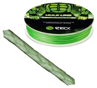 Immagine prodotto di Zeck Hulk Line 0,55 mm 230 m di filo intrecciato per lo spinning al pesce gatto