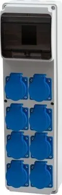 Produktbild von 6M ULISSE MAXI 8x230V IP54 Verteiler