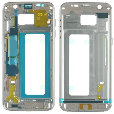 Produktbild von Samsung Galaxy S7 Edge SM- G935F Mittelgehäuse Cover, gold
