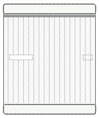 Immagine prodotto di HV POLO Tamponi per bendaggio Welmoed bianco, dimensioni:30x35