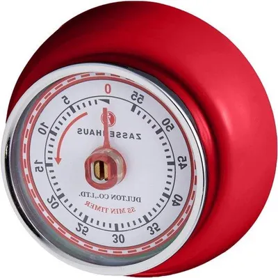 Image de Minuteries mécaniques, rouges, pour la cuisine