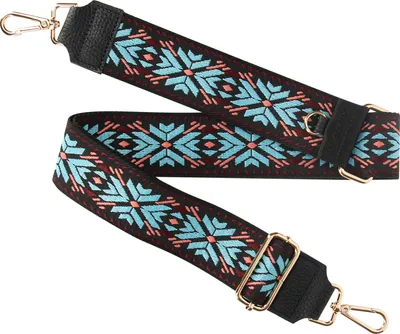 Immagine prodotto di Avizar, tracolla per smartphone, modello Ethnik Lake Blue, colore nero