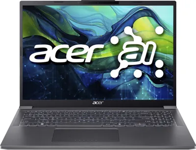 Zdjęcie produktu dla Acer Aspire 16 A16-71M-77HE, Intel Core Ultra 7, 40,6 cm (16"), 2048 x 1280 px, 16 GB, 512 GB, Windows 11 Home