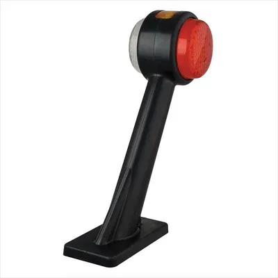 Produktbild von Umrissleuchte 12/24V rot/weiß/bernstein 166x193mm LED links