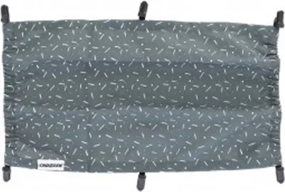 Produktbild von Croozer Sonnensegel für Kinderanhänger Kid Vaaya1 ab 2014 graublau weiß