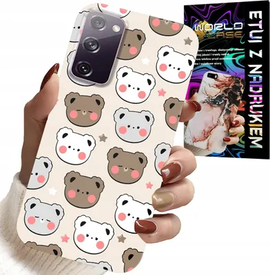 Obrázok produktu pre Puzdro Pre Samsung Galaxy S20 Lite - Medvedík Pre Deti + Sklo