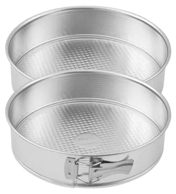 Image de Ensemble de 2 Moules à manqué à charnière 26,3 cm Zenker Silver
