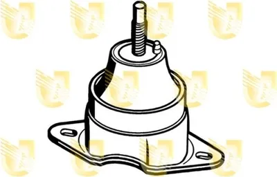 Produktbild von UNIGOM Motorlager Gummimetalllager Hydrolager Vorne Vorne Rechts für FIAT Scudo Kastenwagen (220) 395325