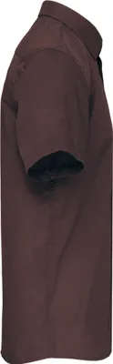 Image de Chemise à manches courtes en popeline de coton polyester de Kariban facile d'entretien pour hommes