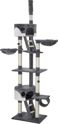 Produktbild von Kratzbaum Hansi 243 bis 260 cm inklusive 2 Treppen, 2 Spielbällen, Deckenspanner und Kippschutz