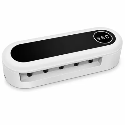 Produktbild von 5 Steckplätze Zahnbürsten UV-Sterilisator, Zahnbürsten UV Sanitizer mit automatischer Abschaltung, Zahnbürste Desinfektion - CLENZOR